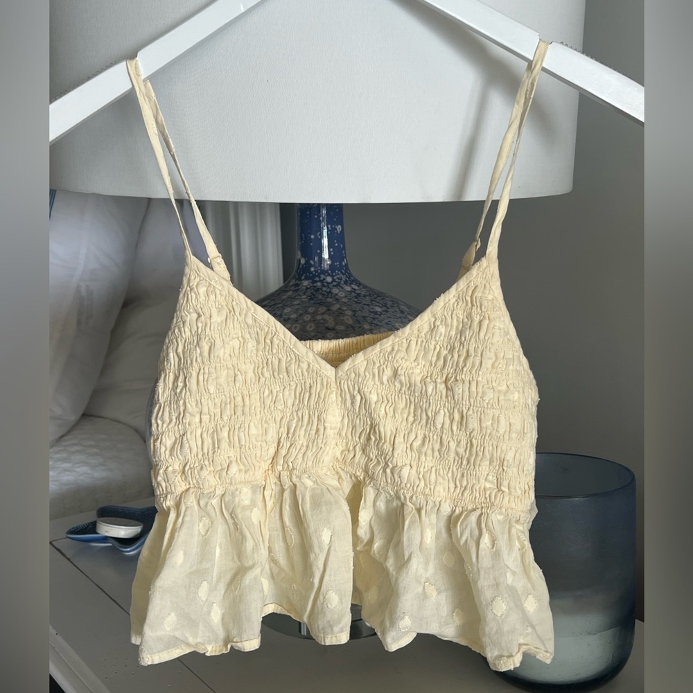 Urban Outfitters Creme Tank Top